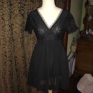 Vintage black dress